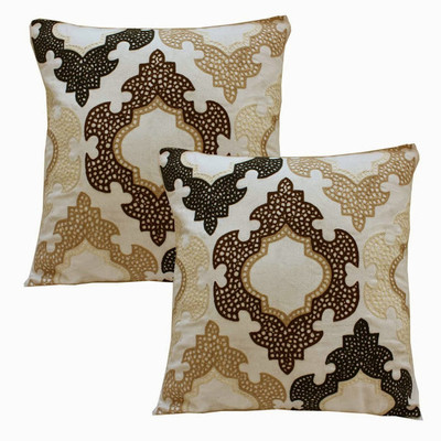 50% OFF on Dekor World Embroidered Cushions Cover(Pack of 2, 40 cm*40 cm, White) 50% OFF on Dekor World Embroidered Cushions Cover(Pack of 2, 40 cm*40 cm, White)