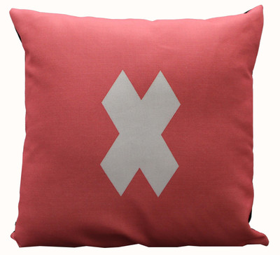 

Adishma Printed Cushions Cover(40 cm*40 cm, Red)