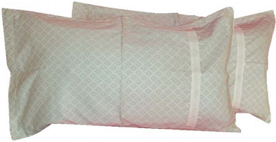 

Amita Home Furnishing Striped Pillows Cover(Pack of 2, 43 cm*69 cm, Light Green)