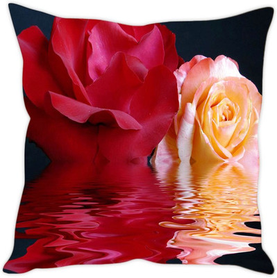 

Sleep Nature's Abstract Cushions Cover(40.64 cm*40.64 cm, Multicolor)
