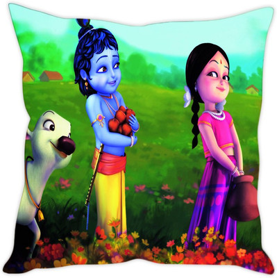 

Sleep Nature's Abstract Cushions Cover(40 cm*40 cm, Multicolor)