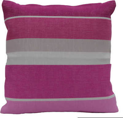 

Elan Striped Cushions Cover(40 cm*40 cm, Purple)