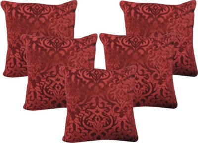 

Shine Villa Abstract Cushions Cover(Pack of 5, 40 cm*40 cm, Maroon)