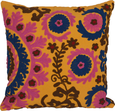 

Trade Star Floral Cushions Cover(40 cm*40 cm, Multicolor)