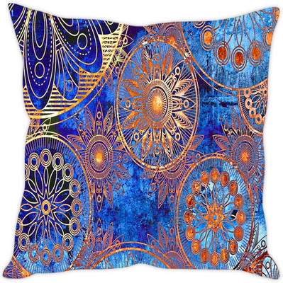 

Sleep Nature's Abstract Cushions Cover(Pack of 5, 40.64 cm*40.64 cm, Multicolor)