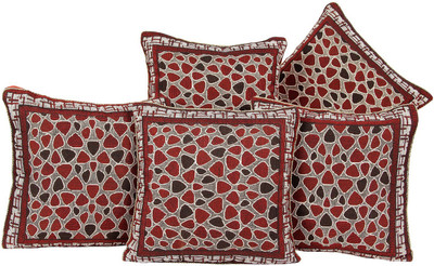 

Zesture Abstract Cushions Cover(Pack of 5, 40 cm*40 cm, Multicolor)