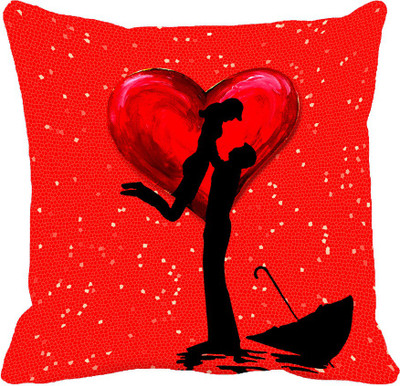 60% OFF on meSleep Abstract Cushions Cover(40.64 cm*40.64 cm, Multicolor)