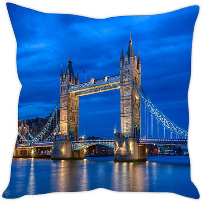 

Sleep Nature's Abstract Cushions Cover(30.63 cm*30.63 cm, Multicolor)