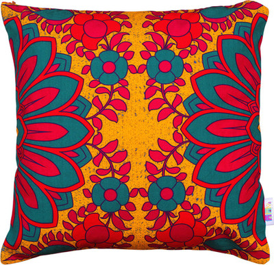 

Fatfatiya Floral Cushions Cover(40 cm*40 cm, Multicolor)