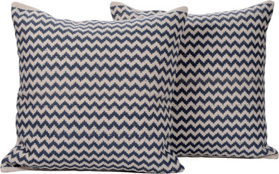

Natural Furnish Striped Cushions Cover(Pack of 2, 70 cm*70 cm, Multicolor)