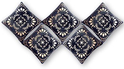 

Nikunj Geometric Cushions Cover(Pack of 5, 40 cm*40 cm, Black)