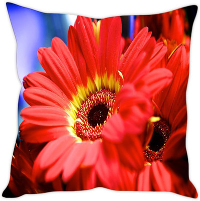 

Sleep Nature's Floral Cushions Cover(40 cm*40 cm, Multicolor)