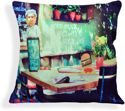 

Sowing Happiness Printed Cushions Cover(40 cm*40 cm, Multicolor)