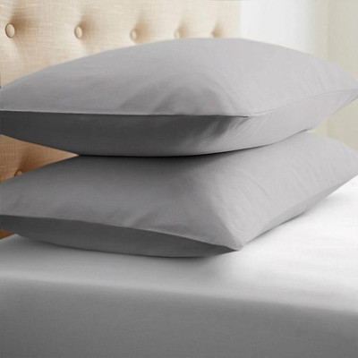 MISR Solid Pillows Cover(Pack of 2, 43.2 cm*69 cm, Brown) MISR Solid Pillows Cover(Pack of 2, 43.2 cm*69 cm, Brown)