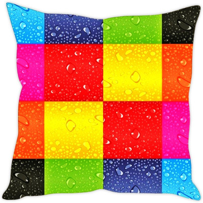 

Sleep Nature's Abstract Cushions Cover(40 cm*40 cm, Multicolor)