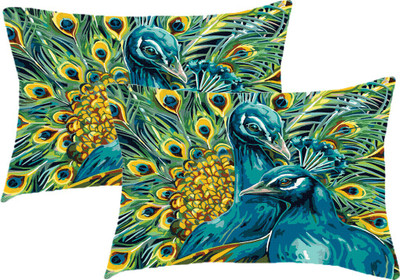 

Sleep Nature's Printed Pillows Cover(Pack of 2, 68.58 cm*45.72 cm, Multicolor)