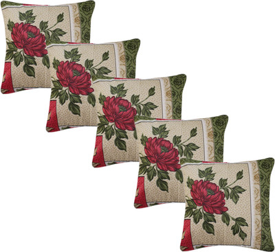

Metro Living Floral Cushions Cover(Pack of 5, 40 cm*40 cm, Multicolor)