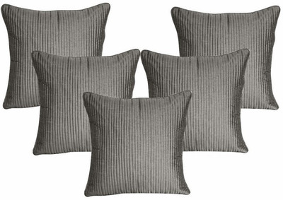 24% OFF on Dekor World Striped Cushions Cover(Pack of 5, 40 cm*40 cm, Silver) 24% OFF on Dekor World Striped Cushions Cover(Pack of 5, 40 cm*40 cm, Silver)