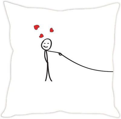 

Sleep Nature's Abstract Cushions Cover(40.63 cm*40.63 cm, Multicolor)