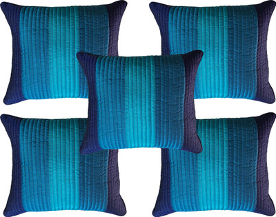 

HOME SHINE Striped Cushions Cover(Pack of 5, 40 cm*40 cm, Multicolor)