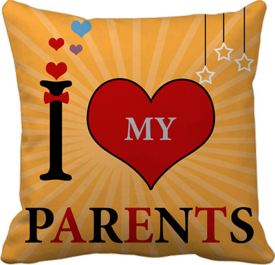 

Tied Ribbons Geometric Cushions Cover(30 cm*30 cm, Multicolor)