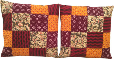 

Minky's Decor Geometric Cushions Cover(Pack of 2, 40 cm*40 cm, Multicolor)
