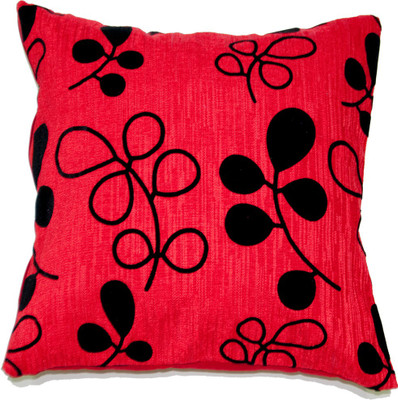 

Koncepts Floral Cushions Cover(44 cm*44 cm, Red)