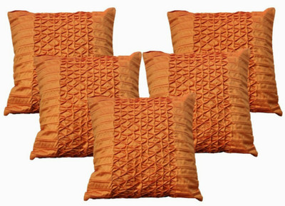

Shine Villa Striped Cushions Cover(Pack of 5, 40 cm*40 cm, Orange)