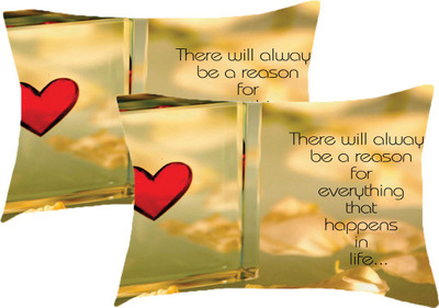 

Sleep Nature's Printed Pillows Cover(Pack of 2, 68.58 cm*45.72 cm, Multicolor)