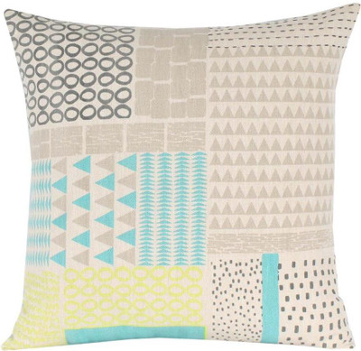 Sanaa Geometric Cushions Cover(40 cm*40 cm, Multicolor)