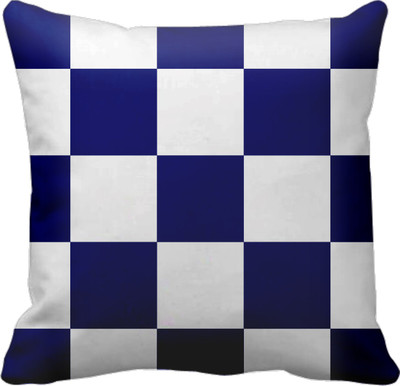 

SajawatHomes Abstract Cushions Cover(30 cm*30 cm, Blue, White)