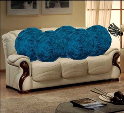 

Shine Villa Floral Cushions Cover(Pack of 5, 40 cm*40 cm, Blue)