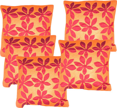 

Solly Floral Cushions Cover(Pack of 5, 40 cm*40 cm, Multicolor)