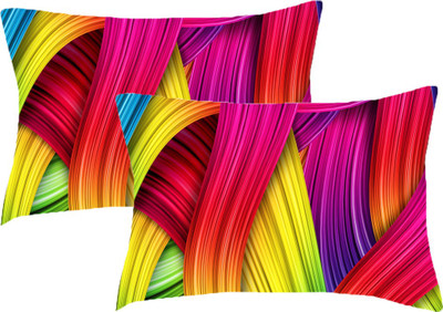 

Sleep Nature's Printed Pillows Cover(Pack of 2, 68.58 cm*45.72 cm, Multicolor)