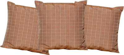 

Maba Geometric Cushions Cover(Pack of 3, 43 cm*43 cm, Beige)