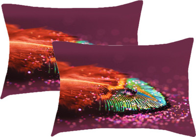

Sleep Nature's Printed Pillows Cover(Pack of 2, 68.58 cm*45.72 cm, Multicolor)
