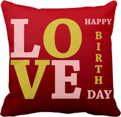 

Tied Ribbons Printed Cushions Cover(30 cm*30 cm, Multicolor)