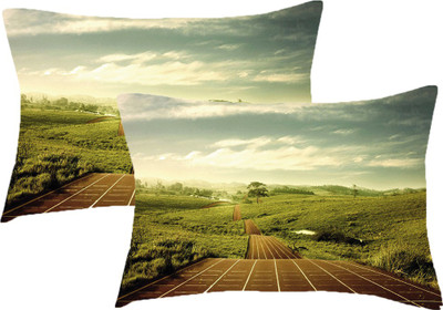 

Sleep Nature's Printed Pillows Cover(Pack of 2, 68.58 cm*45.72 cm, Multicolor)