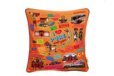 

Eco Corner Abstract Cushions Cover(40.5 cm*40.5 cm, Multicolor)