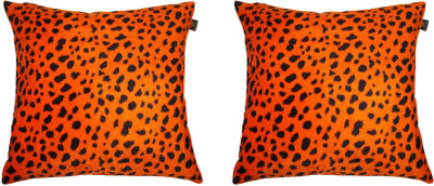 

Lushomes Animal Cushions Cover(Pack of 2, 30 cm*30 cm, Orange)