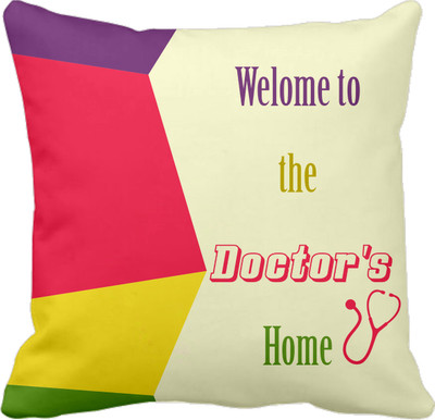 

Tied Ribbons Text Print Cushions Cover(30 cm*30 cm, Multicolor)