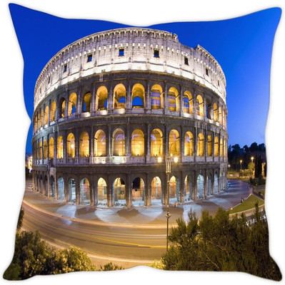 

Sleep Nature's Abstract Cushions Cover(40.64 cm*40.64 cm, Multicolor)