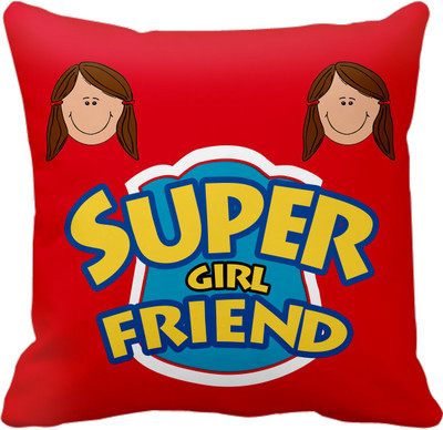 

Tied Ribbons Printed Cushions Cover(30 cm*30 cm, Multicolor)