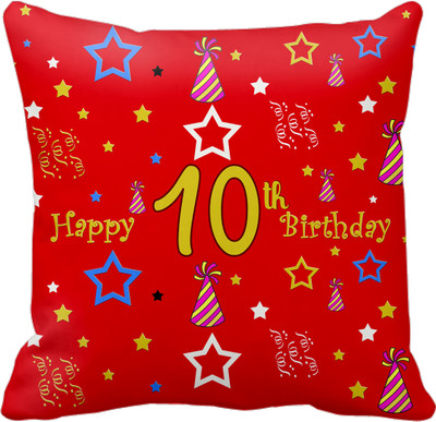 

Tied Ribbons Printed Cushions Cover(30 cm*30 cm, Multicolor)