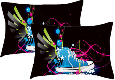 

Sleep Nature's Printed Pillows Cover(Pack of 2, 68.58 cm*45.72 cm, Multicolor)