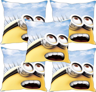

Sleep Nature's Printed Cushions Cover(Pack of 5, 30.63 cm*30.63 cm, Multicolor)