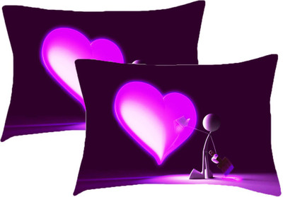 

Sleep Nature's Printed Pillows Cover(Pack of 2, 68.58 cm*45.72 cm, Multicolor)