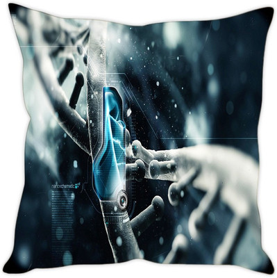 

Sleep Nature's Abstract Cushions Cover(40.64 cm*40.64 cm, Multicolor)