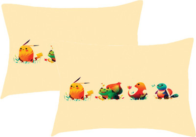 

Sleep Nature's Printed Pillows Cover(Pack of 2, 68.58 cm*45.72 cm, Multicolor)