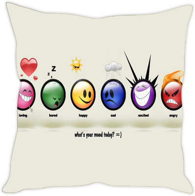 

Sleep Nature's Abstract Cushions Cover(30.63 cm*30.63 cm, Multicolor)
